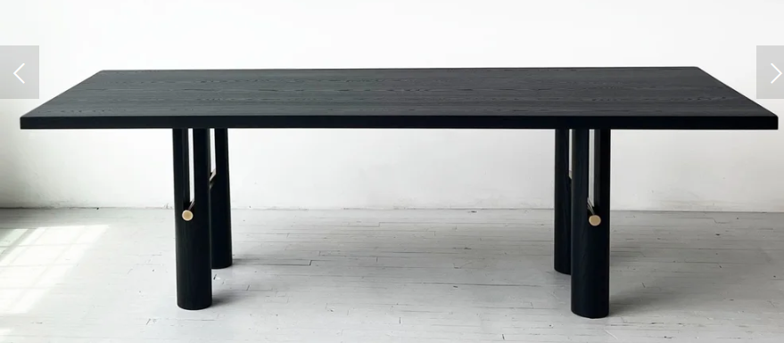Statement Table Design Walnut Statement Table - Custom for Ann | Heier Woodcraft